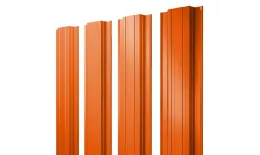 Штакетник Прямоугольный с прямым резом 0,45 PE RAL 2004 оранжевый. Цена: 117 руб. Артикул: 38920