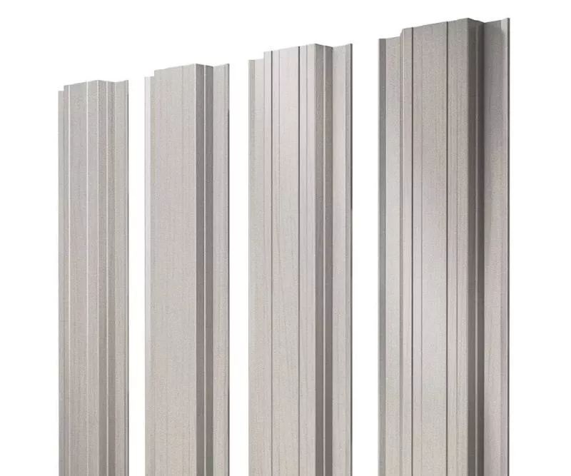 Штакетник Прямоугольный с прямым резом 0,45 Print Elite Milky Wood TwinColor купить в краснодаре