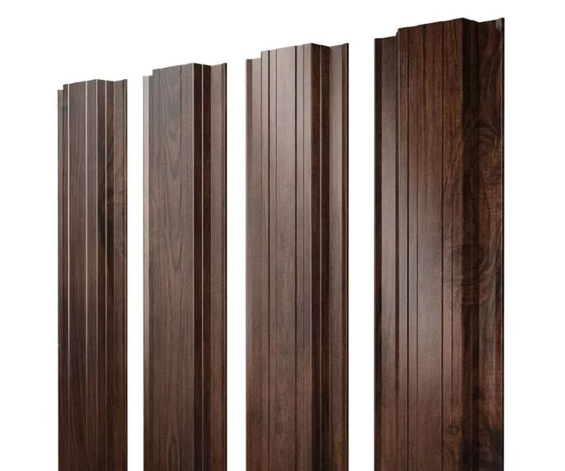 Штакетник Прямоугольный с прямым резом 0,45 Print Premium Cherry Wood купить в краснодаре