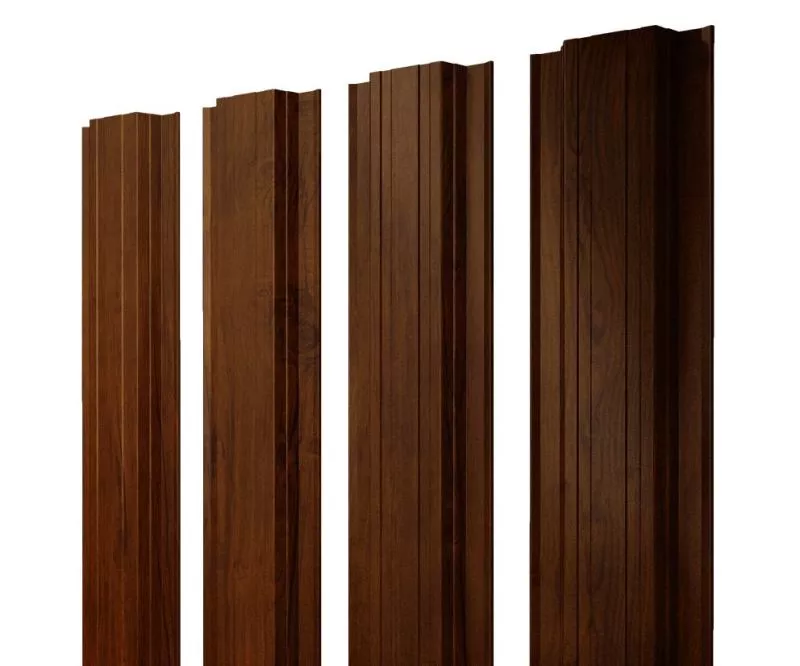 Штакетник Прямоугольный с прямым резом 0,45 Print Premium Golden Wood Intense FTC купить в краснодаре