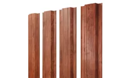 Штакетник Прямоугольный с прямым резом 0,45 Print Premium Rowan Fresh TwinColor. Артикул: 38943