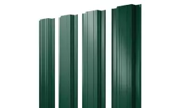 Штакетник Прямоугольный с прямым резом 0,5 Satin Matt RAL 6005 зеленый мох. Цена: 207 руб. Артикул: 46206