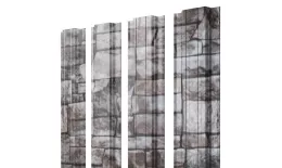 Штакетник Grand Line Прямоугольный 0,45 Print Elite Fine Stone Камень. Цена: 202 руб. Артикул: Prymoyg_06