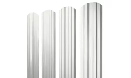 Штакетник Twin фигурный 0,4 PE RAL 9003 сигнальный белый. Цена: 77 руб. Артикул: 39083