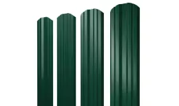 Штакетник Twin фигурный 0,45 Drap TR RAL 6005 зеленый мох. Цена: 105 руб. Артикул: 46287