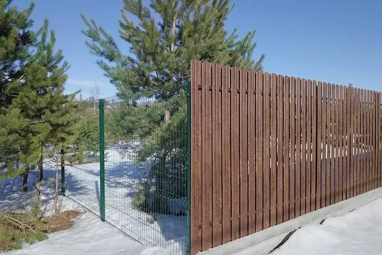 Штакетник Twin фигурный 0,45 Print-Double Elite Antique Wood купить в краснодаре