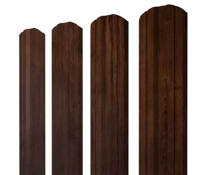 Штакетник Twin фигурный 0,45 Print Premium Cherry Wood Fresh купить в краснодаре