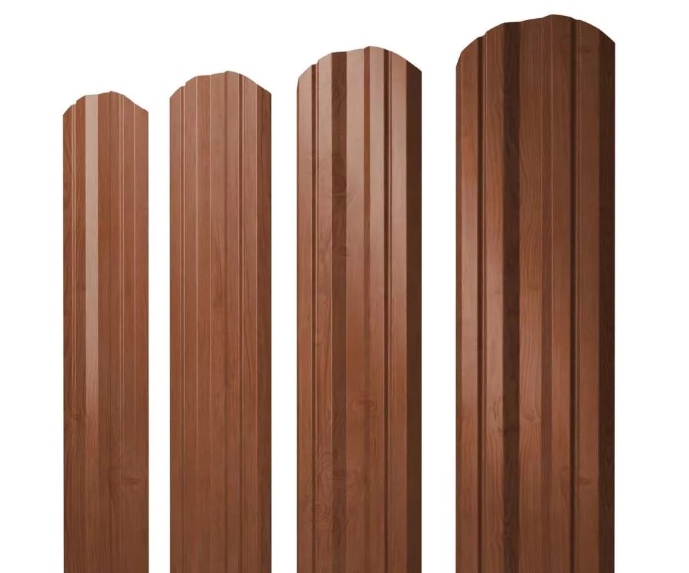 Штакетник Twin фигурный 0,45 Print Premium Rowan Fresh TwinColor купить в краснодаре