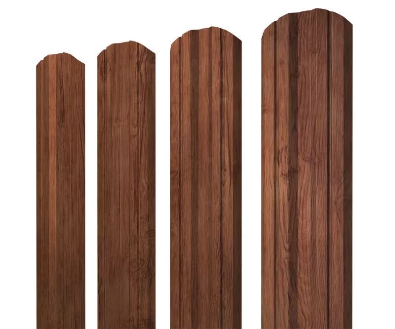 Штакетник Twin фигурный 0,45 Print Premium Rowan Wood Intense FTC купить в краснодаре