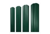 Штакетник Twin фигурный 0,5 PurLite Matt RAL 6005 зеленый мох – Купить оптом и в розницу