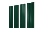 Штакетник Twin с прямым резом 0,45 Drap TX RAL 6005 зеленый мох – Купить оптом и в розницу
