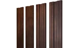 Штакетник Twin с прямым резом 0,45 Print-Double Premium Cherry Wood Fresh. Артикул: 38029