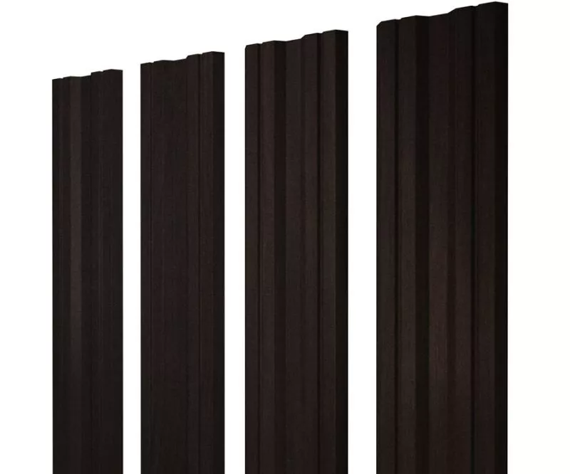 Штакетник Twin с прямым резом 0,45 Print Elite Coffee Wood Blesk TwinColor купить в краснодаре