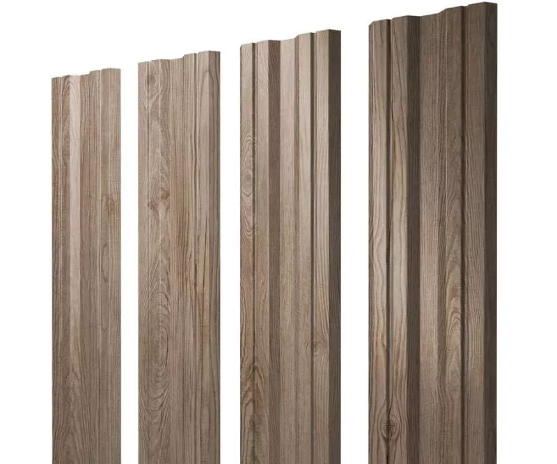 Штакетник Twin с прямым резом 0,45 Print Premium Almond Wood Fresh купить в краснодаре