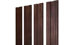 Штакетник Twin с прямым резом 0,45 Print Premium Cherry Wood Fresh. Артикул: 39258