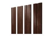 Штакетник Twin с прямым резом 0,45 Print Premium Cherry Wood – Купить оптом и в розницу