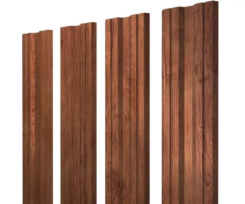 Штакетник Twin с прямым резом 0,45 Print Premium Rowan Wood Intense FTC купить в краснодаре