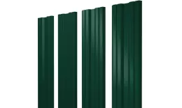 Штакетник Twin с прямым резом 0,5 Satin Matt RAL 6005 зеленый мох. Цена: 166 руб. Артикул: 45728