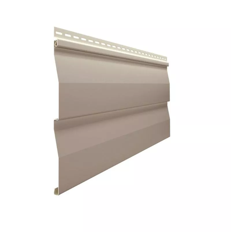 Сайдинг виниловый Docke STANDARD Корабельный брус D4.5DL Крем-Брюле купить в краснодаре