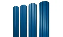 Штакетник Grand Line Twin фигурный 0,4 PE RAL 5005 Сигнальный синий. Цена: 79 руб. Артикул: Twin_227