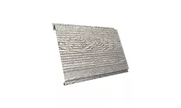 Металлический сайдинг Grand Line Вертикаль Гофр Print Premium РФ 0,45 мм Серебряное дерево. Артикул: GrandLine-MS482