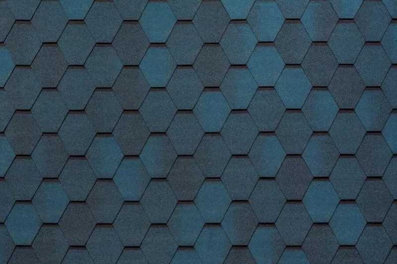 Гибкая черепица Tegola Nordland Нордик синий с отливом купить в краснодаре