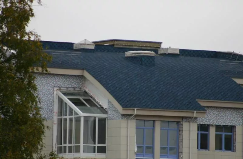 Гибкая черепица Tegola Nordland Нордик синий с отливом купить в краснодаре