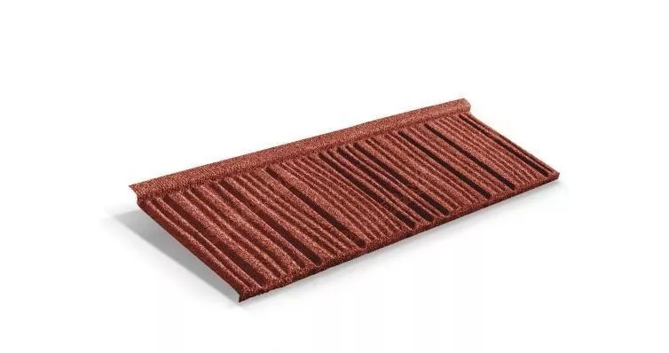 Композитная черепица Metrotile WoodShake Скарлет купить в краснодаре