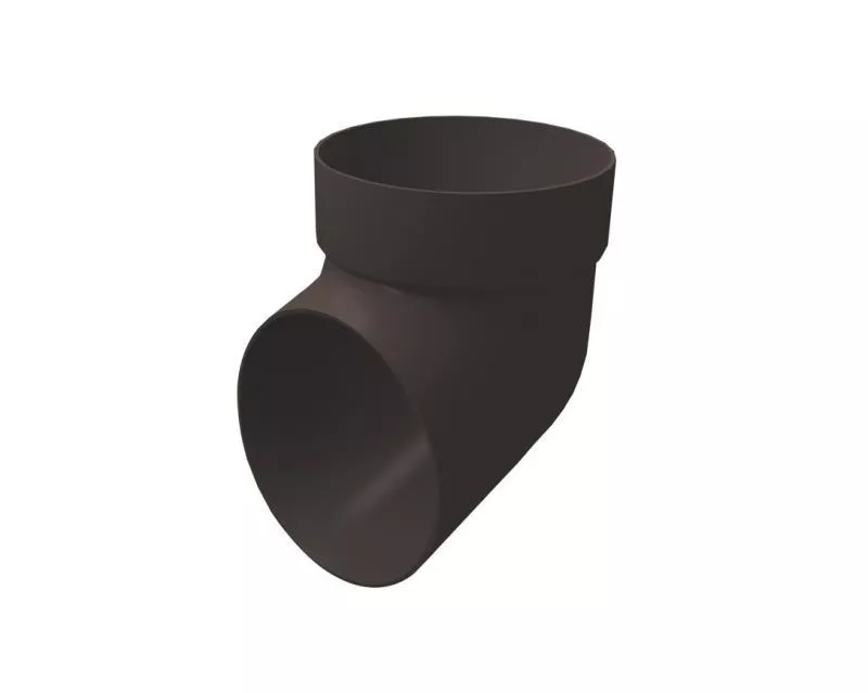 Колено сливное  ПВХ  Grand Line Стандарт Коричневый купить в краснодаре