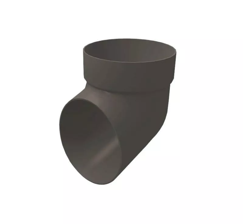 Колено сливное  ПВХ  Grand Line Стандарт Графит купить в краснодаре