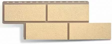 Фасадные панели Альта-Профиль Камень Неаполитанский Слоновая кость купить в краснодаре