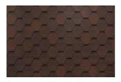 Гибкая черепица Tegola Top Shingle Смальто (Smalto) коричневый – Купить оптом и в розницу