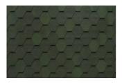 Гибкая черепица Tegola Top Shingle Смальто (Smalto) зеленый – Купить оптом и в розницу