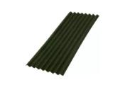 Кровельный лист Ондулин Смарт 1950х950 мм, зеленый – Купить оптом и в розницу