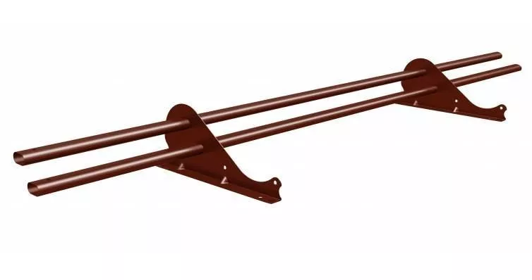 Снегозадержатель трубчатый Grand Line Snow Kit 1 м. RAL 3005 Красное вино купить в краснодаре