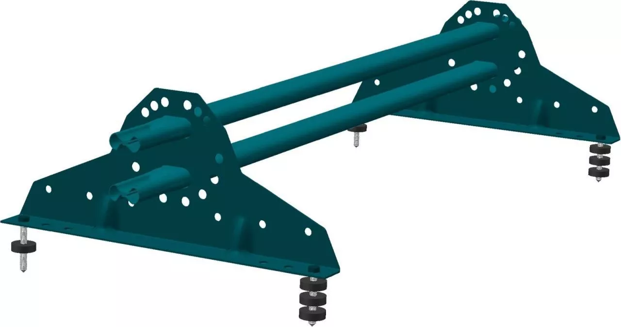 Снегозадержатель трубчатый Grand Line RAL 5021 1м купить в краснодаре