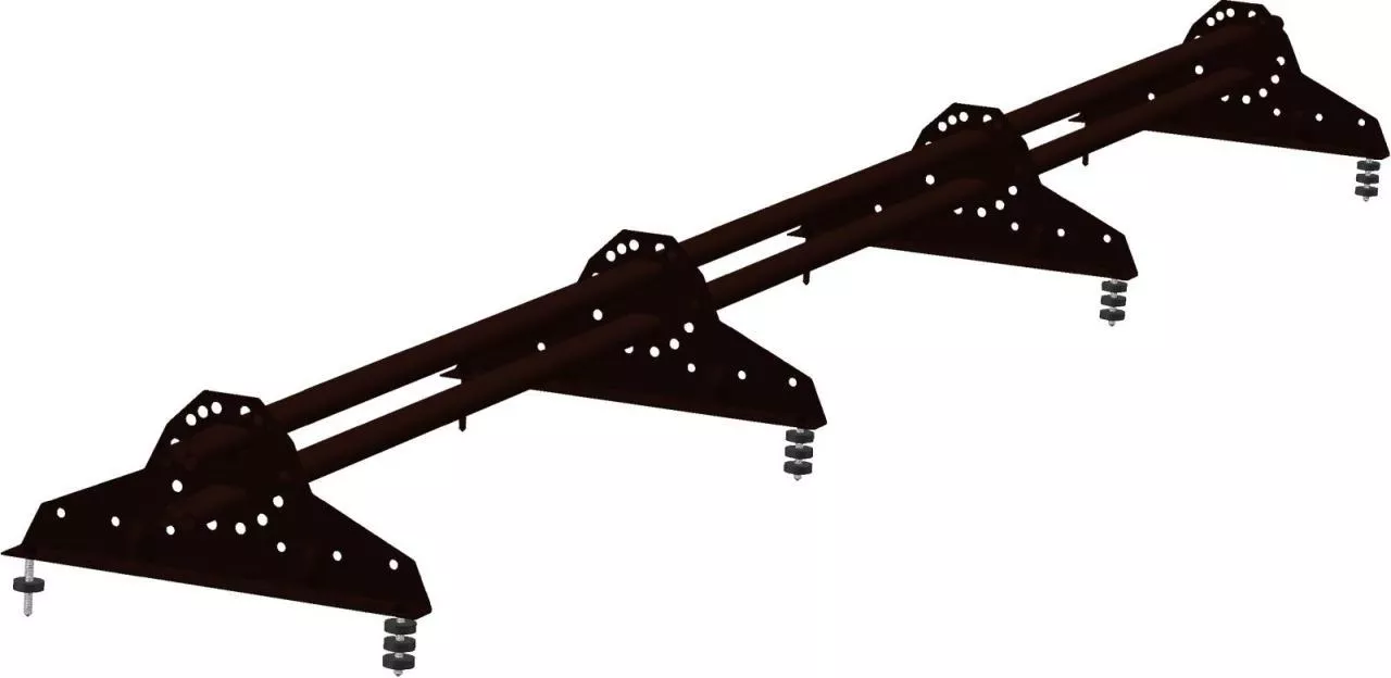 Снегозадержатель трубчатый Grand Line RAL 8019 3м купить в краснодаре