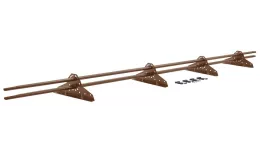 Снегозадержатель трубчатый Grand Line RAL 8024 3м. Цена: 3503 руб. Артикул: 44205