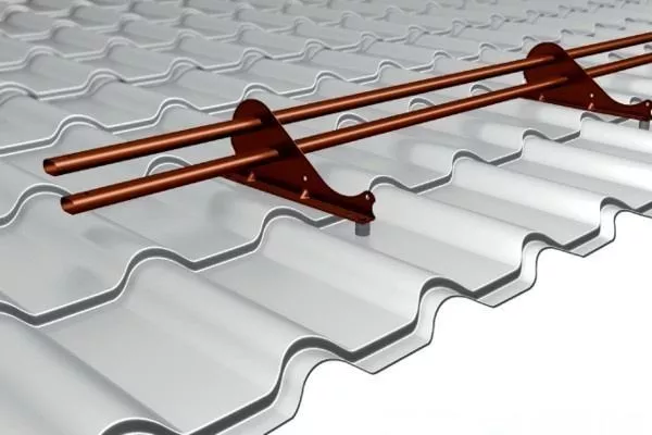 Снегозадержатель трубчатый Grand Line Snow Kit 1 м. RAL 8004 Терракота купить в краснодаре