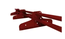 Снегозадержатель Стандарт Т4 d 40х20 RAL 3011 (1м). Цена: 1307 руб. Артикул: 43684