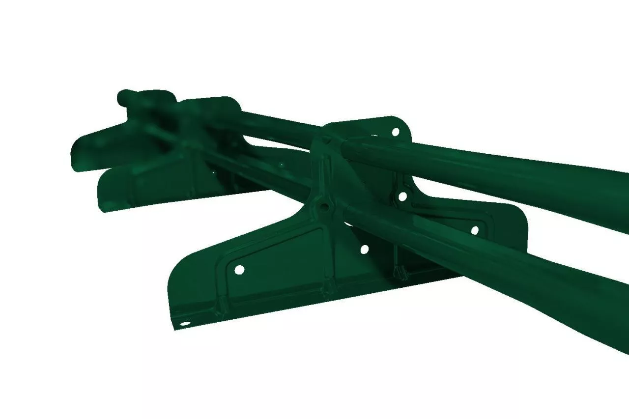 Снегозадержатель Стандарт Т4 d 40х20 RAL 6005 (3м) купить в краснодаре