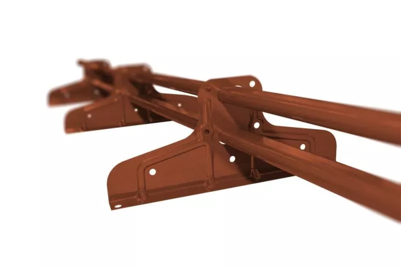 Снегозадержатель Стандарт Т4 d 40х20 RAL 8004 (1м) купить в краснодаре