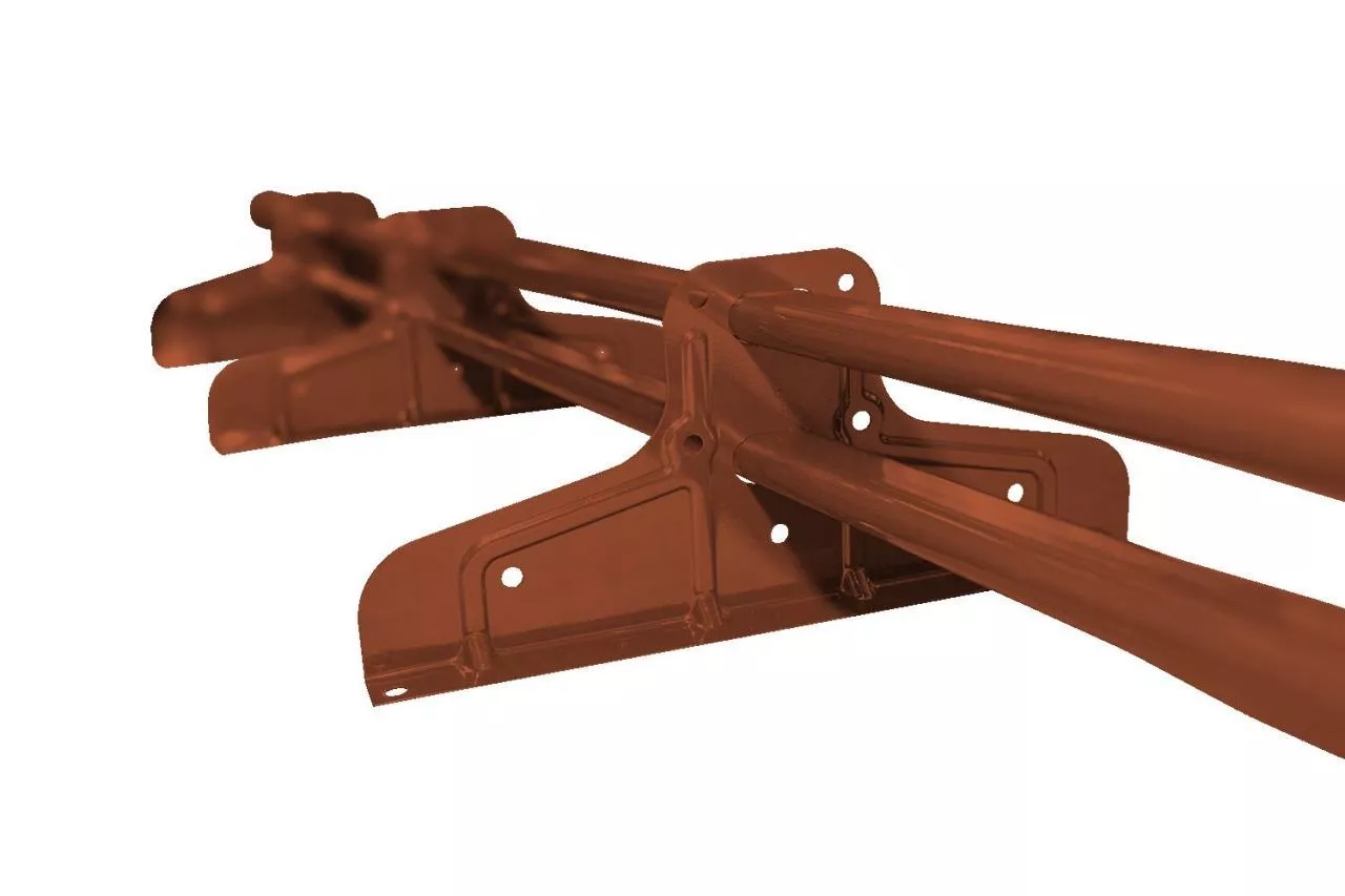 Снегозадержатель Стандарт Т4 d 40х20 RAL 8004 (3м) купить в краснодаре