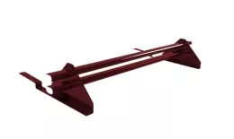 Снегозадержатель трубчатый для композитной черепицы RAL 3005 (1м). Цена: 1869 руб. Артикул: 43712