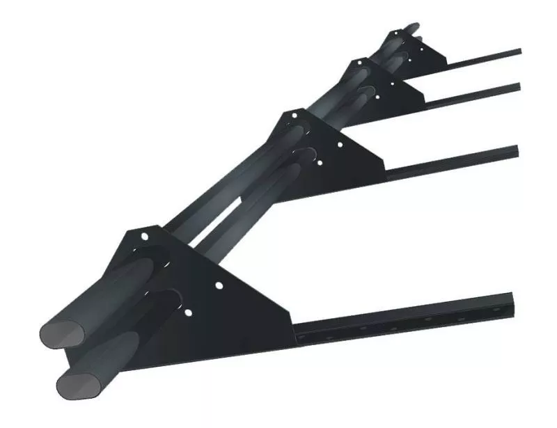 Снегозадержатель трубчатый на сендвич-панель/профнастил Стандарт RAL7016 3м купить в краснодаре