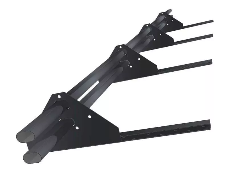 Снегозадержатель трубчатый на сендвич-панель/профнастил Стандарт RAL7024 3м купить в краснодаре