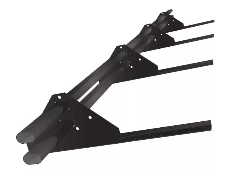 Снегозадержатель трубчатый на сендвич-панель/профнастил Стандарт RAL8019 3м купить в краснодаре