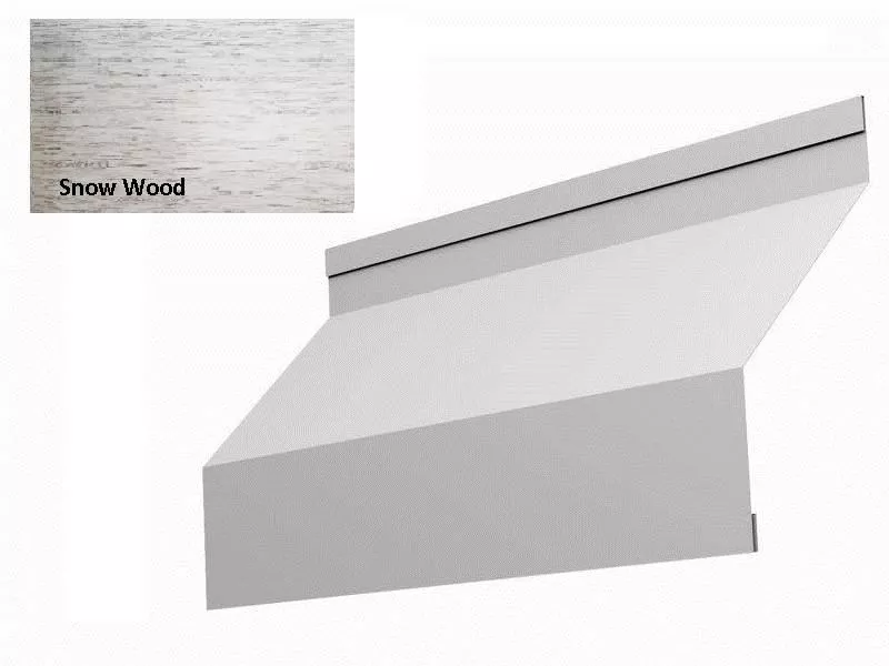 Ламель жалюзи Milan 0,45 Print Elite Snow Wood GL купить в краснодаре