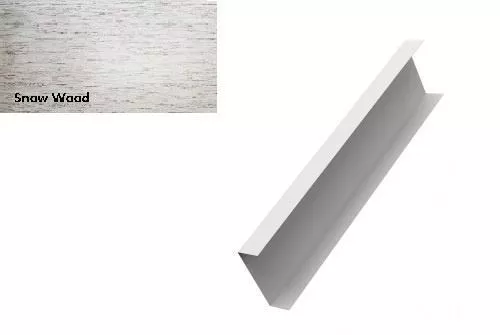 Декоративная накладка на столб жалюзи Milan,Tokyo 0,45 Print Elite Snow Wood GL купить в краснодаре