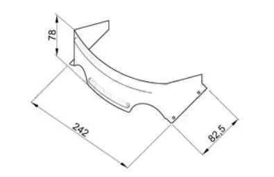 Снегозадержатель Aquasystem для металлической черепицы  RR 32 Темно-коричневый купить в краснодаре